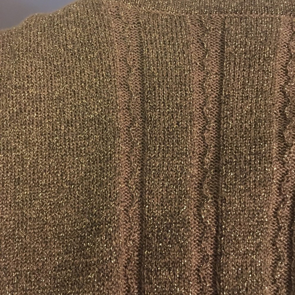 Vintage Pendleton gold cropped sweater‎ EUC - Picture 6 of 7